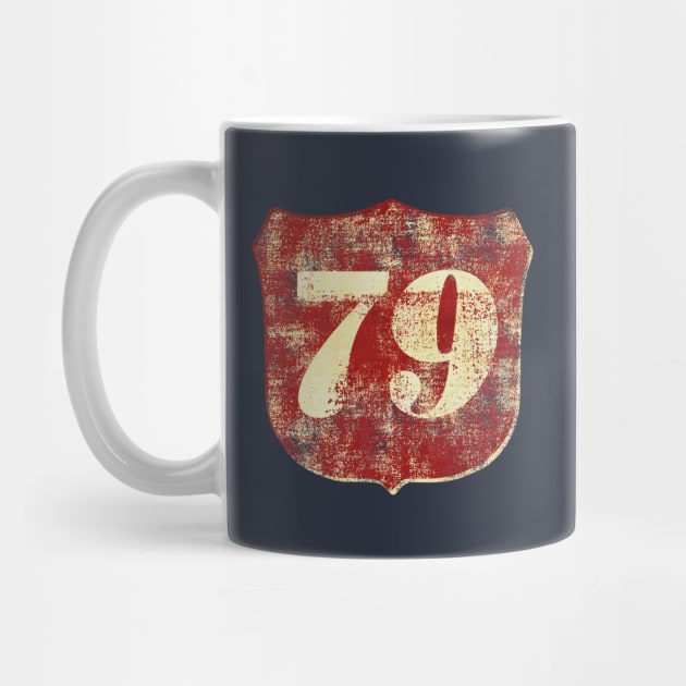 79 Vintage Retro Emblem by SpacePodTees